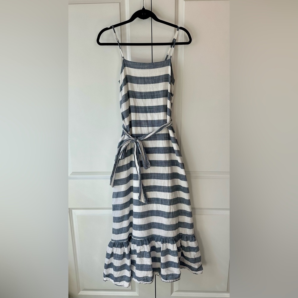 Roller Rabbit Women’s Bola Stripe Aaron Maxi Dress Sleeveless Cotton (Size S)